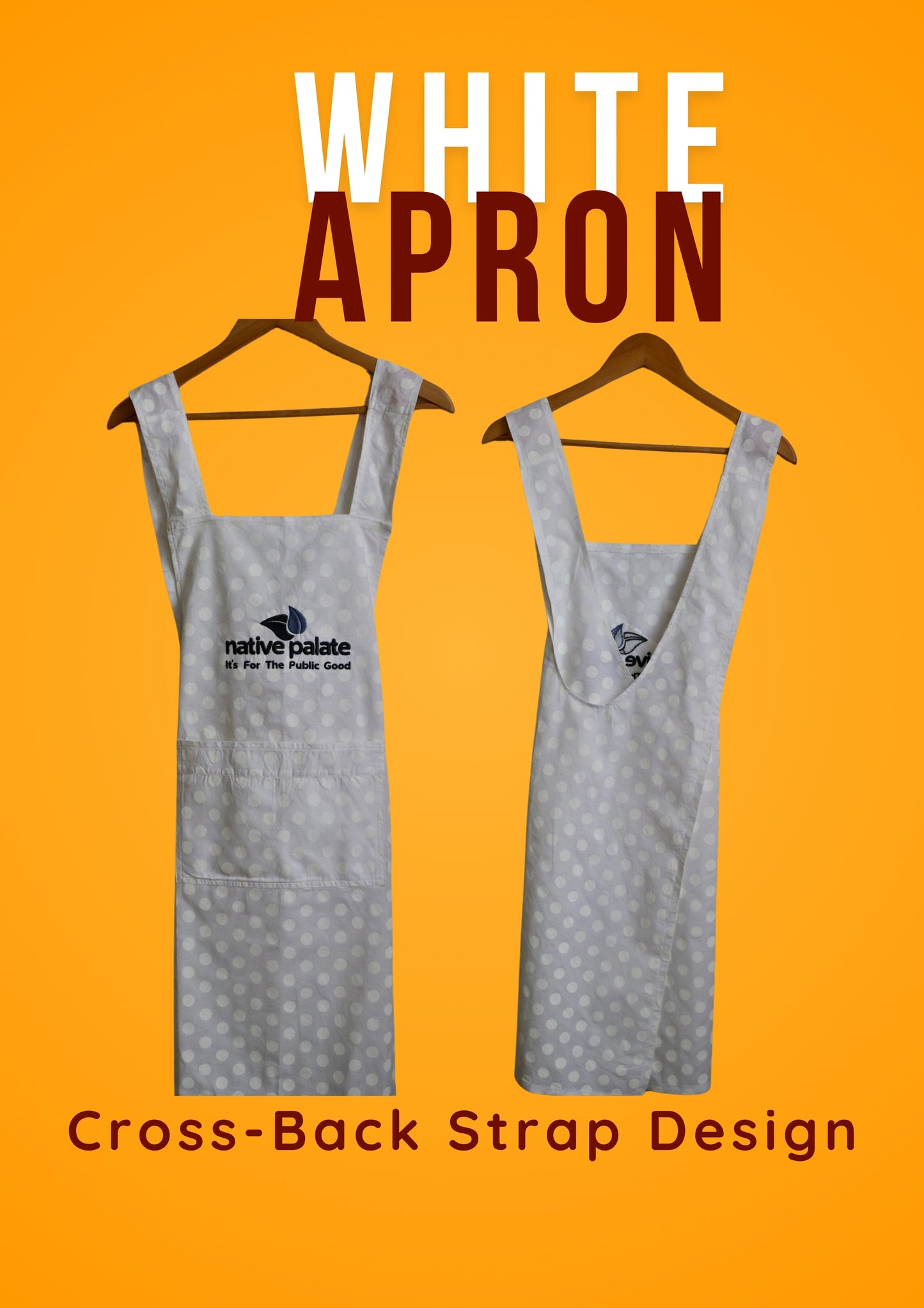 Cross Back Strap Arpon - White