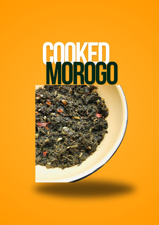 Cooked Morogo 'aMonawa